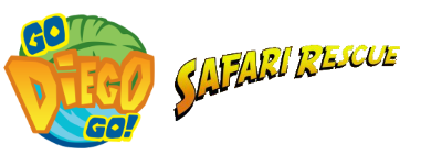 Go, Diego, Go: Safari Rescue title screen for Nintendo DS